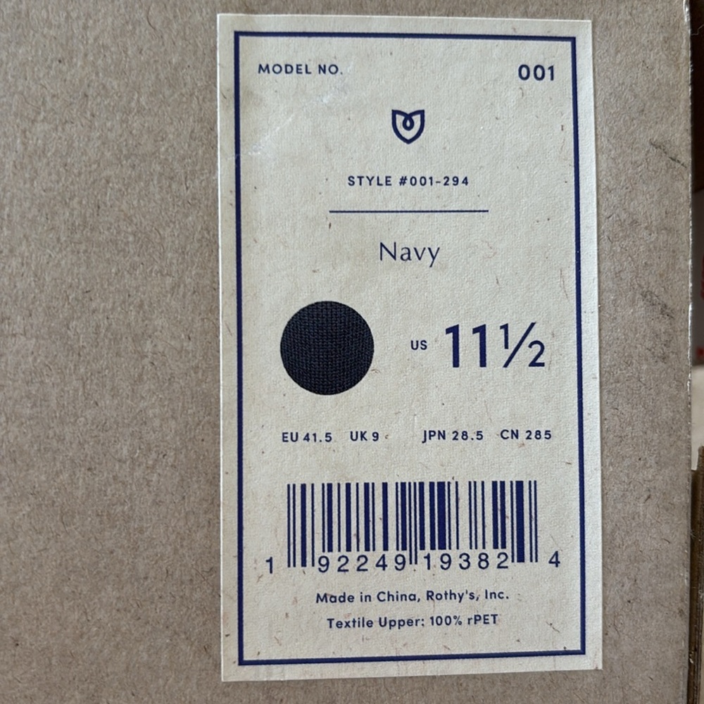 Rothy’s Navy Flats. Size 11.5. - Picture 4 of 5